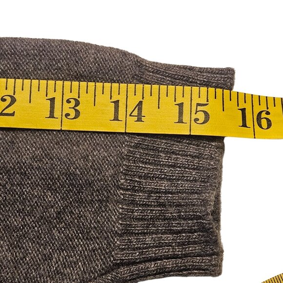 Free People Off Shoulder Sweater Dress Gray Med Cozy Quiet Luxury Dark Academia - Picture 13 of 15